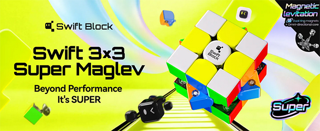 GAN Swift Block 3x3 Super Maglev Cube UV Version